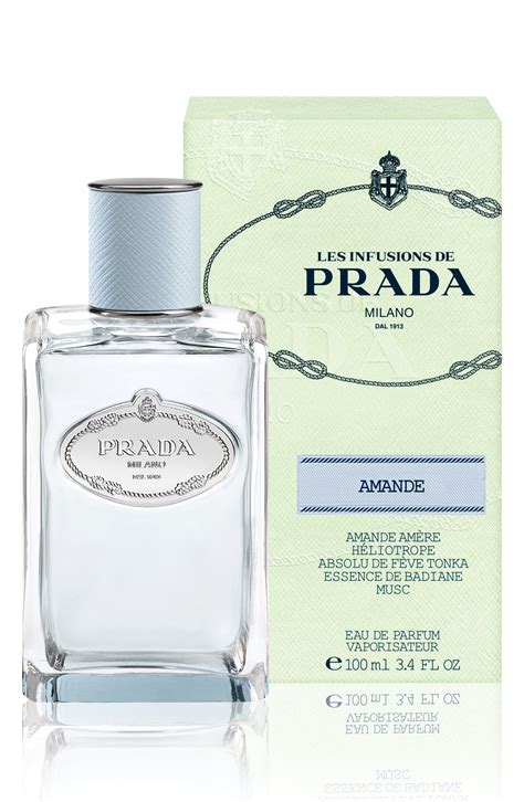 prada les infusions: infusion amande|Prada perfume almond.